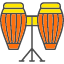 conga-instrument-play-sing-song-icon