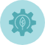 core-cog-ecology-leaf-nature-recycling-icon-icon