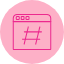 hashtag-media-network-social-trend-icon