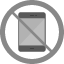 no-phone-call-cell-label-mobile-telephone-icon