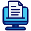content-writer-copywriting-copywriter-typing-document-icon