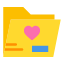 folder-history-heart-love-romance-miscellaneous-valentines-day-valentine-icon