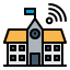 school-building-internet-of-things-iot-wifi-icon