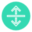 direction-arrows-split-vertical-icon