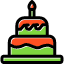 birthday-cake-candles-layered-lit-party-two-icon