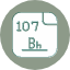 bohrium-periodic-table-atom-atomic-chemistry-element-icon
