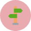board-crossroad-direction-navigation-path-sign-icon