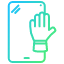smartphone-raise-hands-icon