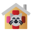 clinic-house-dog-medic-rescue-shelter-icon