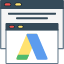 google-adwords-advertising-business-line-outline-icon