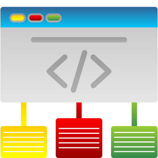 agile icon, framework icon, hierarchy icon, history icon, meta icon