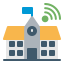 school-building-internet-of-things-iot-wifi-icon