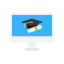 online-course-back-to-school-education-book-study-school-university-student-learning-training-graduation-icon