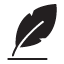 feather-pen-lightweight-soft-feathers-sensitive-bird-miscellaneous-diagonal-signaling-light-icon