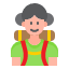 woman-travel-campping-backpack-hiking-icon