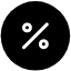percent-dot-line-circle-icon