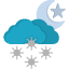 cloud-forecast-moon-night-rain-snow-weather-icon