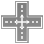 four-intersection-way-direction-navigation-road-sign-icon