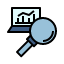 analysissurveillance-data-analyzing-research-icon