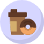 coffee-doughnut-crumpet-dessert-donut-food-sweet-icon