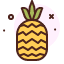 pineapple-vacation-travel-tourism-icon