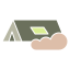 campingadventure-forest-tent-travel-icon
