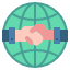 handshake-bussiness-management-globe-icon