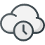 symbolcomputing-cloud-timeout-time-icon