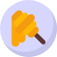 food-honey-isometric-spoon-stick-wood-sweets-candies-icon