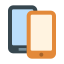 two-smartphones-icon