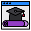 graduate-website-online-education-icon