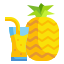 pineapple-juice-oraganic-vegan-drink-fruit-summertime-icon
