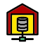 analysis-center-consolidation-data-reporting-storage-warehouse-icon