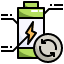 battery-filloutline-recycle-renewable-energy-rechargeable-electronics-icon