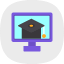 e-learning-computer-graduation-online-school-icon