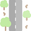 road-unsealed-direction-gravel-map-marker-navigation-icon