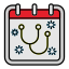 stethoscope-doctor-medical-calendar-date-icon