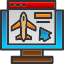 booking-computer-cursor-essentials-monitor-online-travel-icon