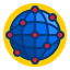 network-big-data-database-server-world-icon