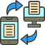 data-transfer-communication-exchange-infomation-software-icon
