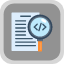 code-review-programming-developer-magnifying-glass-icon