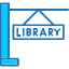 board-hanging-library-sign-icon