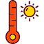 day-high-hot-scorching-summer-temperature-icon