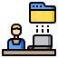 file-transfer-social-distance-work-laptop-icon
