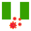 flag-country-corona-virus-nigeria-icon