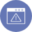 browser-warning-internet-security-alert-application-attention-exclamation-mark-window-icon