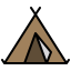 tent-icon-camping-outdoor-icon