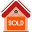 home-house-real-estate-sign-sold-icon