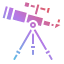 backtoschool-telescope-astronomy-space-science-vision-icon