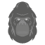 animal-face-gorilla-zoo-icon